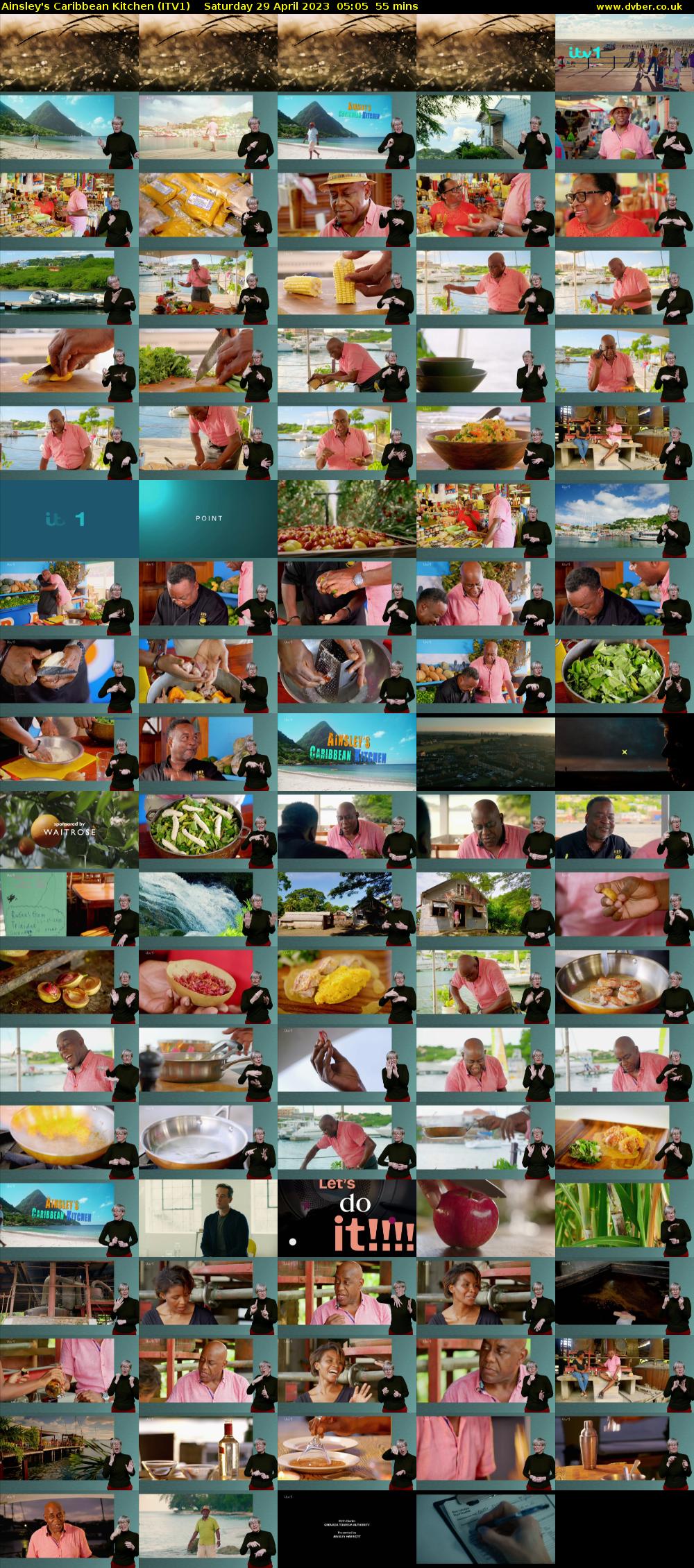 Ainsley's Caribbean Kitchen (ITV1) Saturday 29 April 2023 05:05 - 06:00