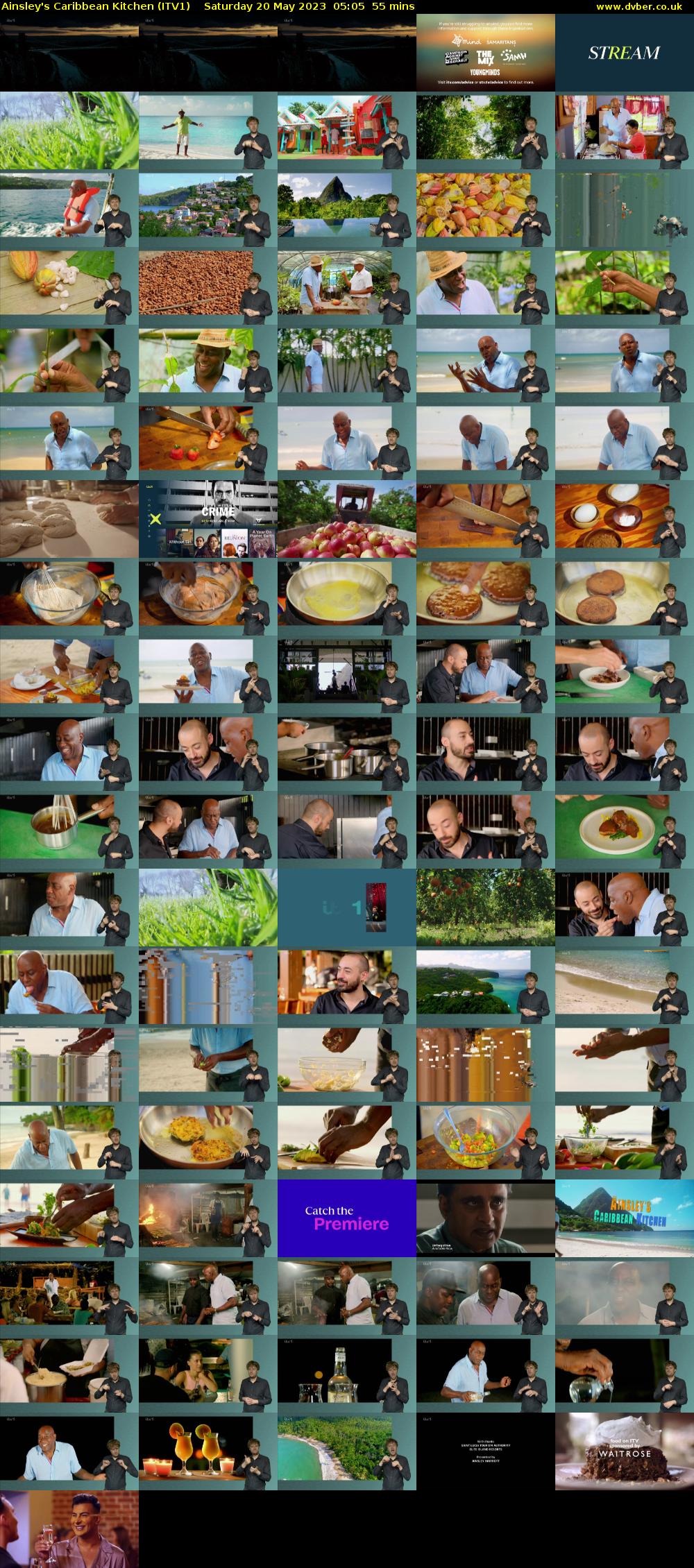 Ainsley's Caribbean Kitchen (ITV1) Saturday 20 May 2023 05:05 - 06:00