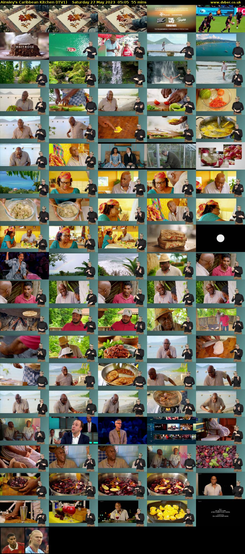 Ainsley's Caribbean Kitchen (ITV1) Saturday 27 May 2023 05:05 - 06:00