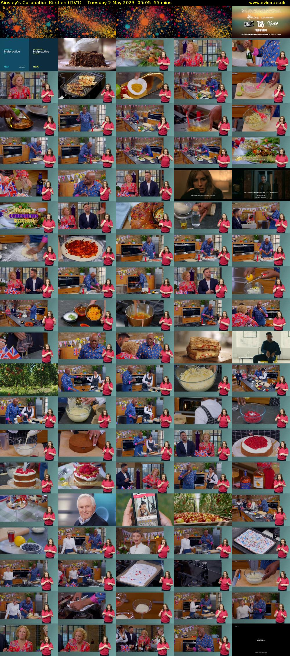 Ainsley's Coronation Kitchen (ITV1) Tuesday 2 May 2023 05:05 - 06:00