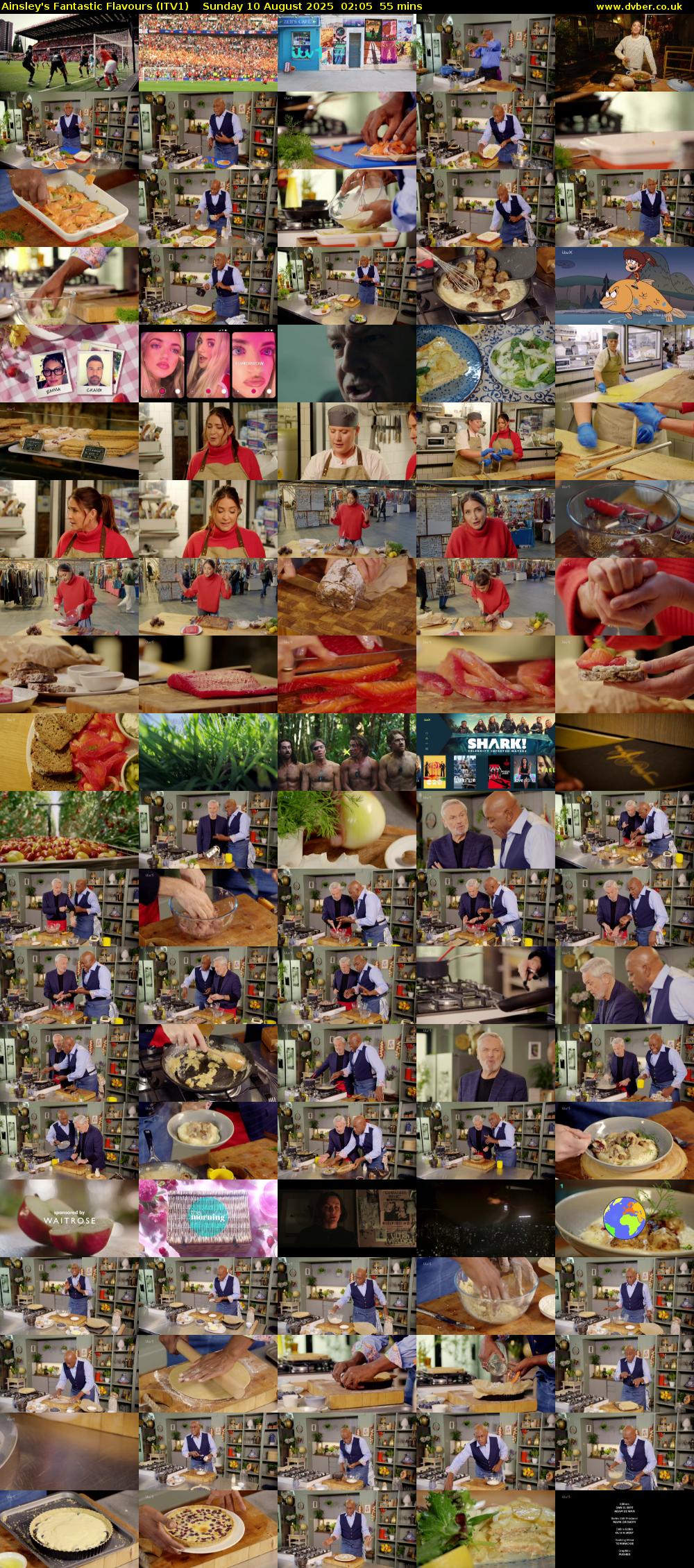 Ainsley's Fantastic Flavours (ITV1) Sunday 10 August 2025 02:05 - 03:00