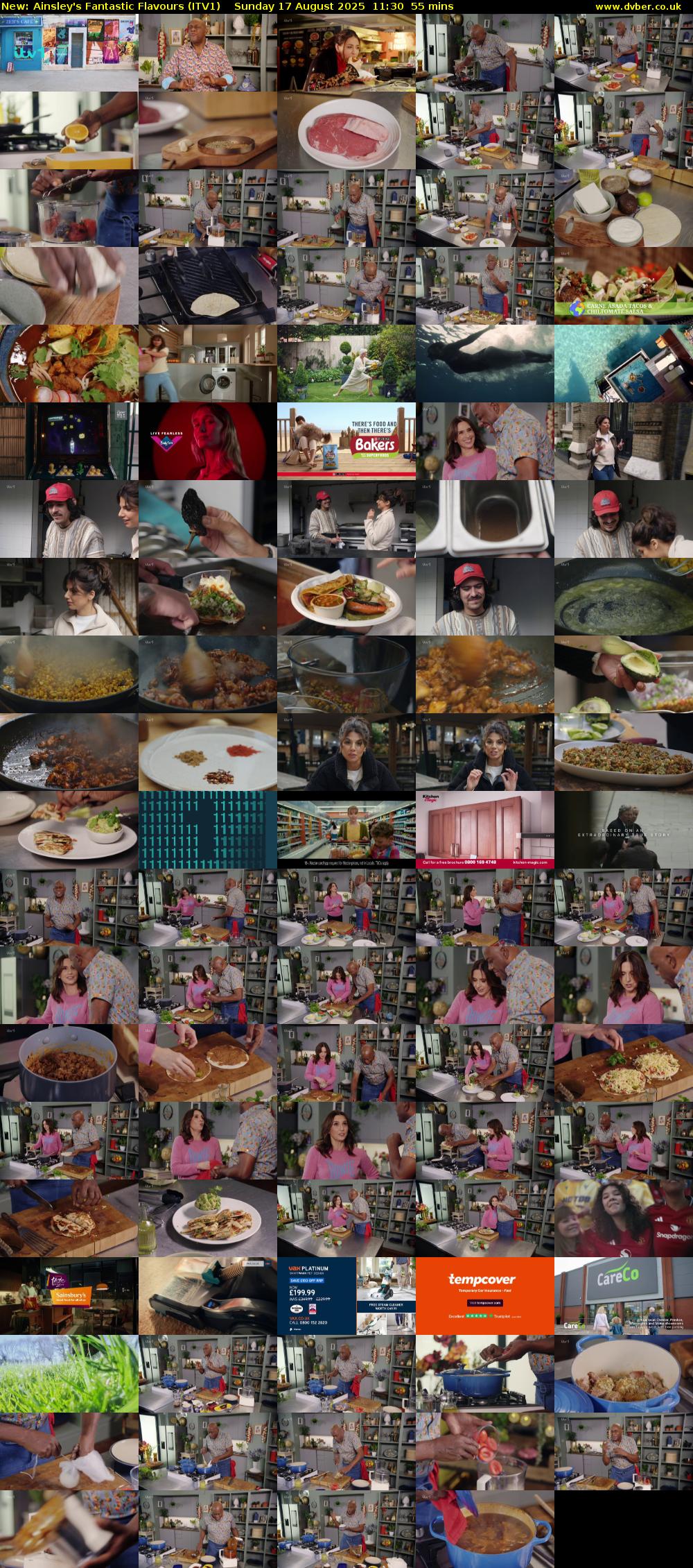 Ainsley's Fantastic Flavours (ITV1) Sunday 17 August 2025 11:30 - 12:25