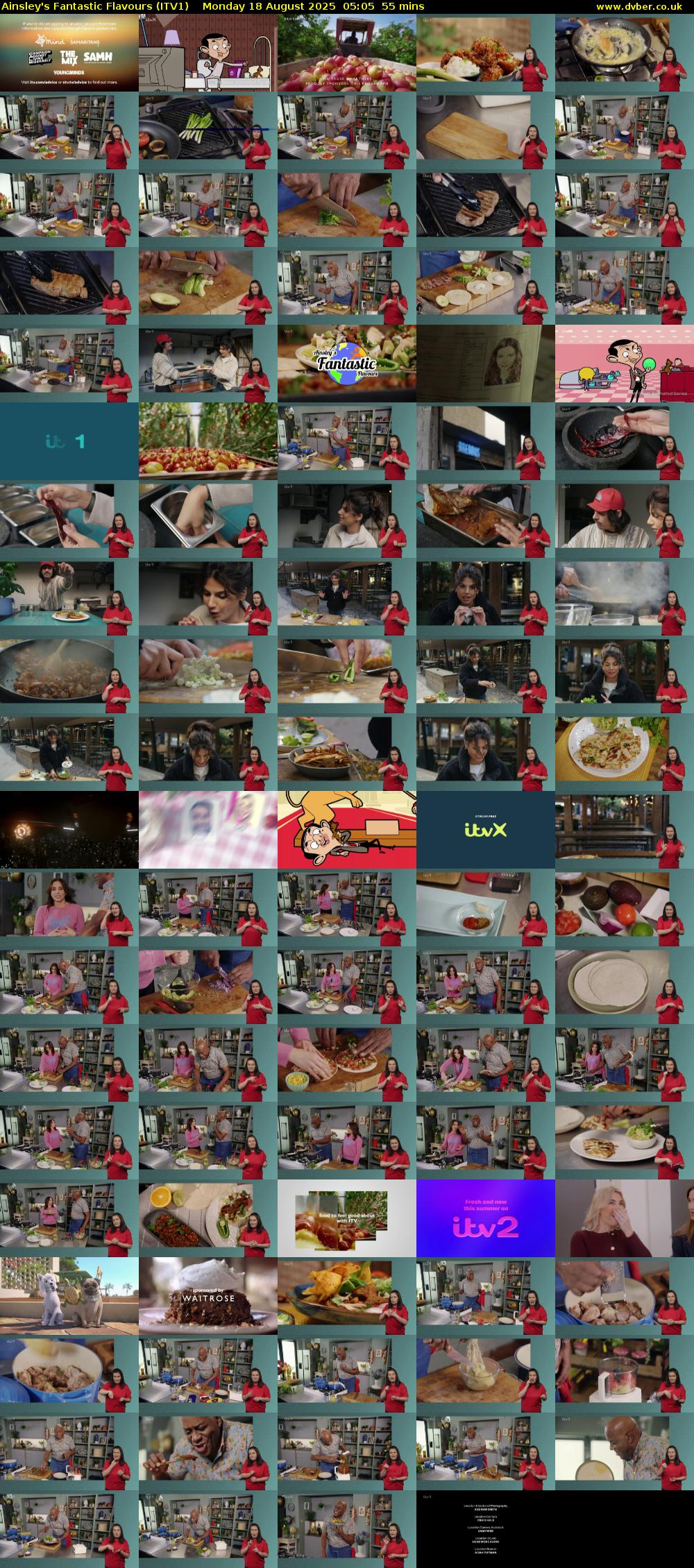 Ainsley's Fantastic Flavours (ITV1) Monday 18 August 2025 05:05 - 06:00