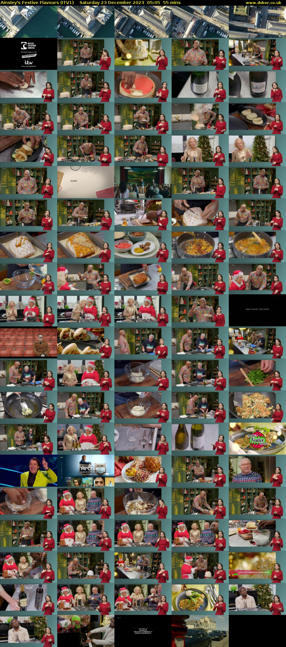Ainsley's Festive Flavours (ITV1) Saturday 23 December 2023 05:05 - 06:00