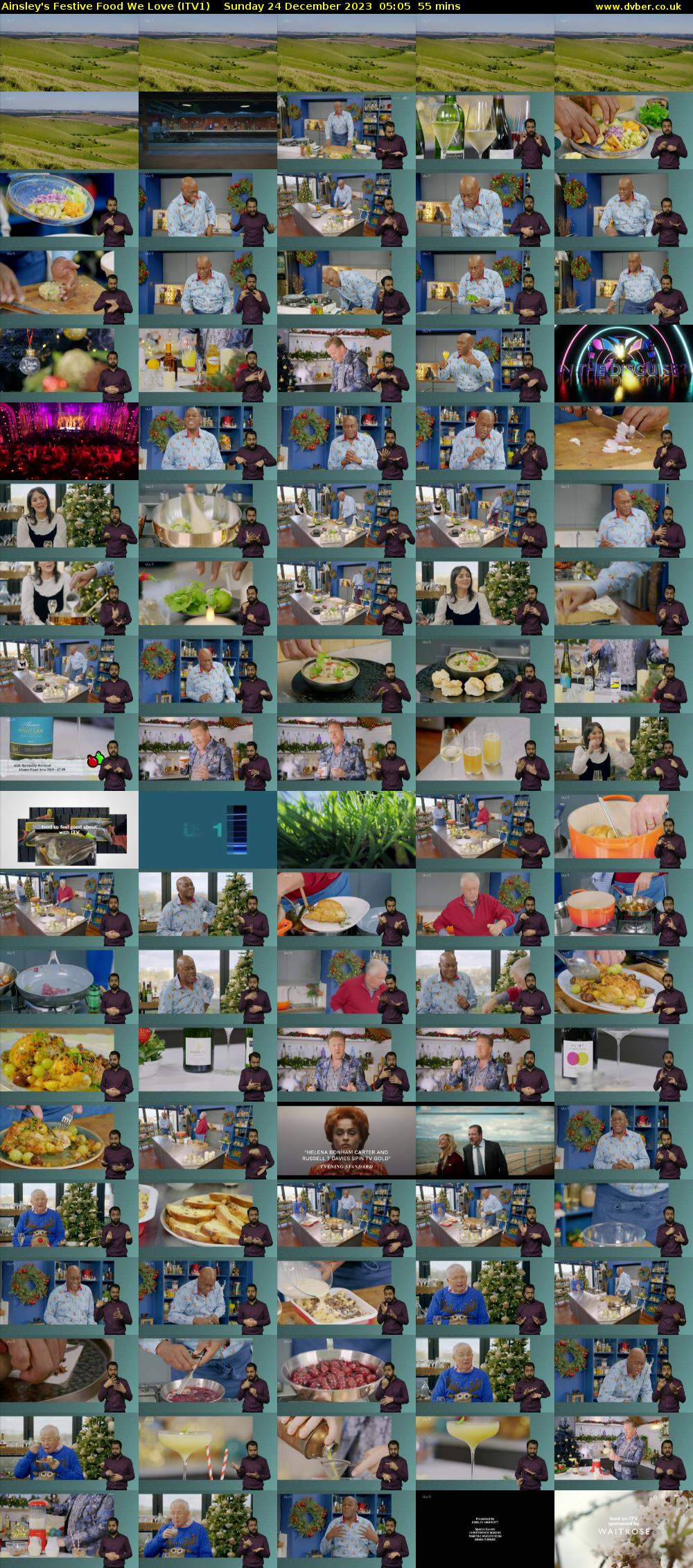 Ainsley's Festive Food We Love (ITV1) Sunday 24 December 2023 05:05 - 06:00