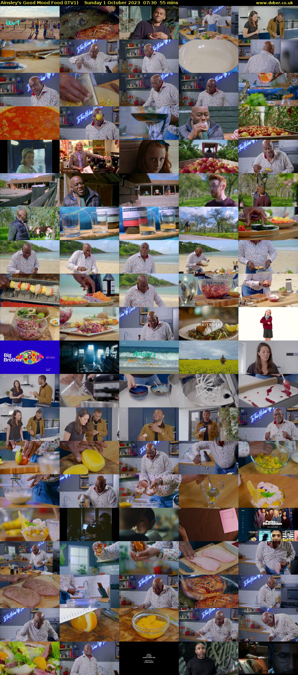 Ainsley's Good Mood Food (ITV1) Sunday 1 October 2023 07:30 - 08:25