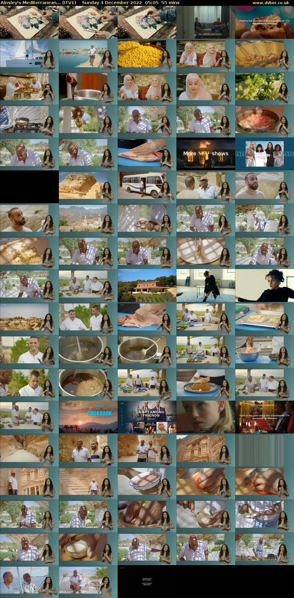 Ainsley's Mediterranean... (ITV1) Sunday 4 December 2022 05:05 - 06:00