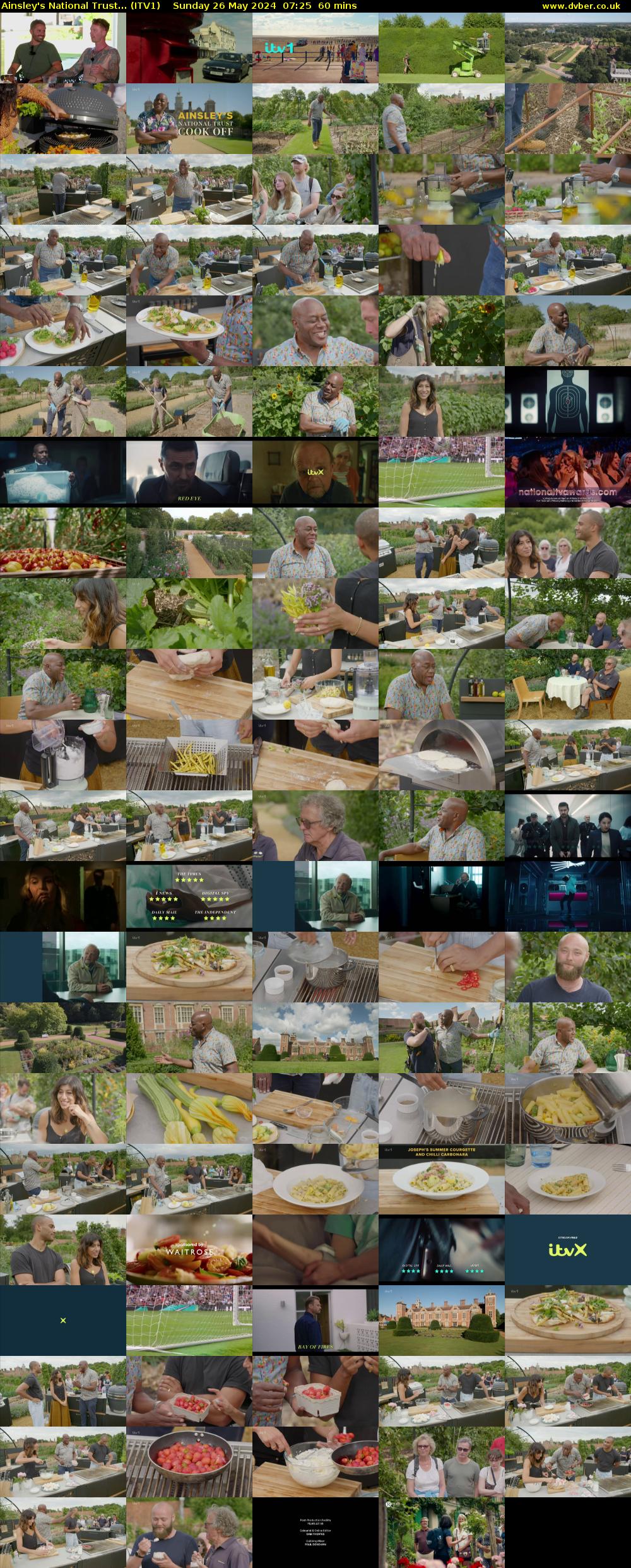 Ainsley's National Trust... (ITV1) Sunday 26 May 2024 07:25 - 08:25