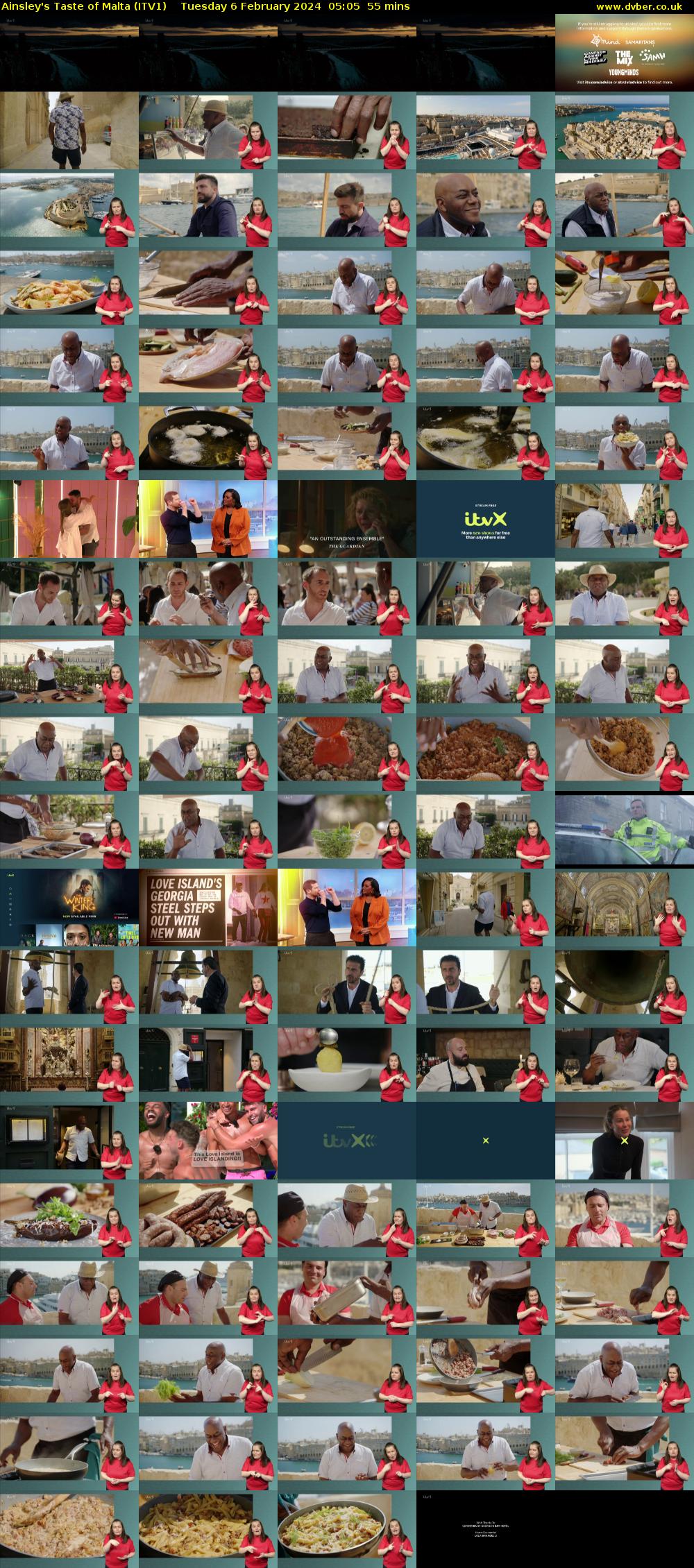 Ainsley's Taste of Malta (ITV1) Tuesday 6 February 2024 05:05 - 06:00