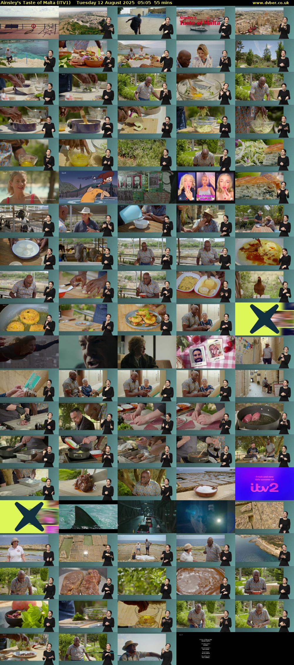 Ainsley's Taste of Malta (ITV1) Tuesday 12 August 2025 05:05 - 06:00
