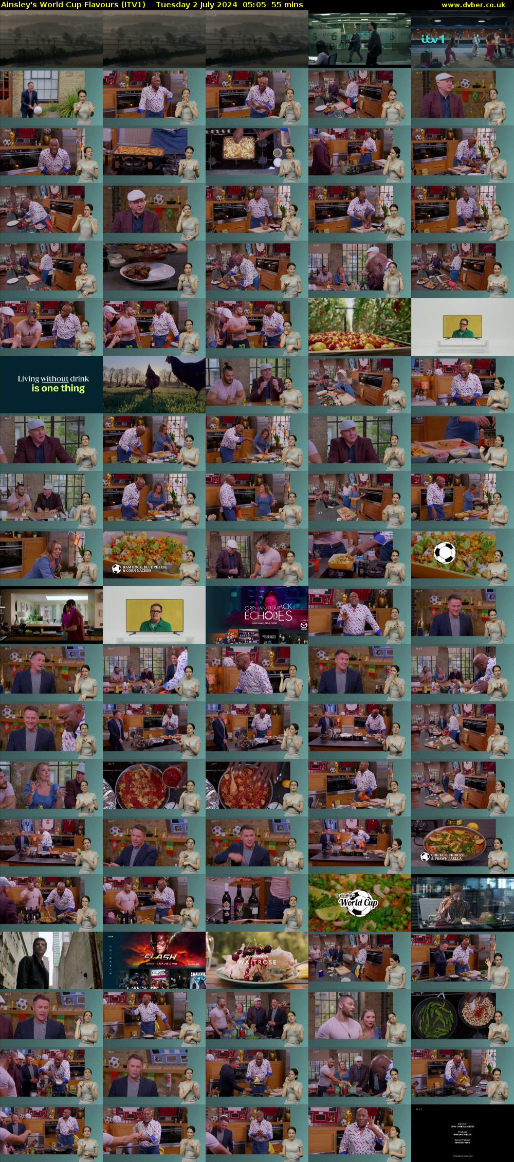Ainsley's World Cup Flavours (ITV1) Tuesday 2 July 2024 05:05 - 06:00