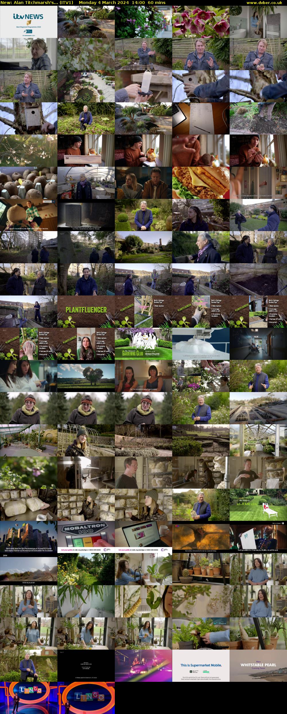 Alan Titchmarsh's... (ITV1) Monday 4 March 2024 14:00 - 15:00