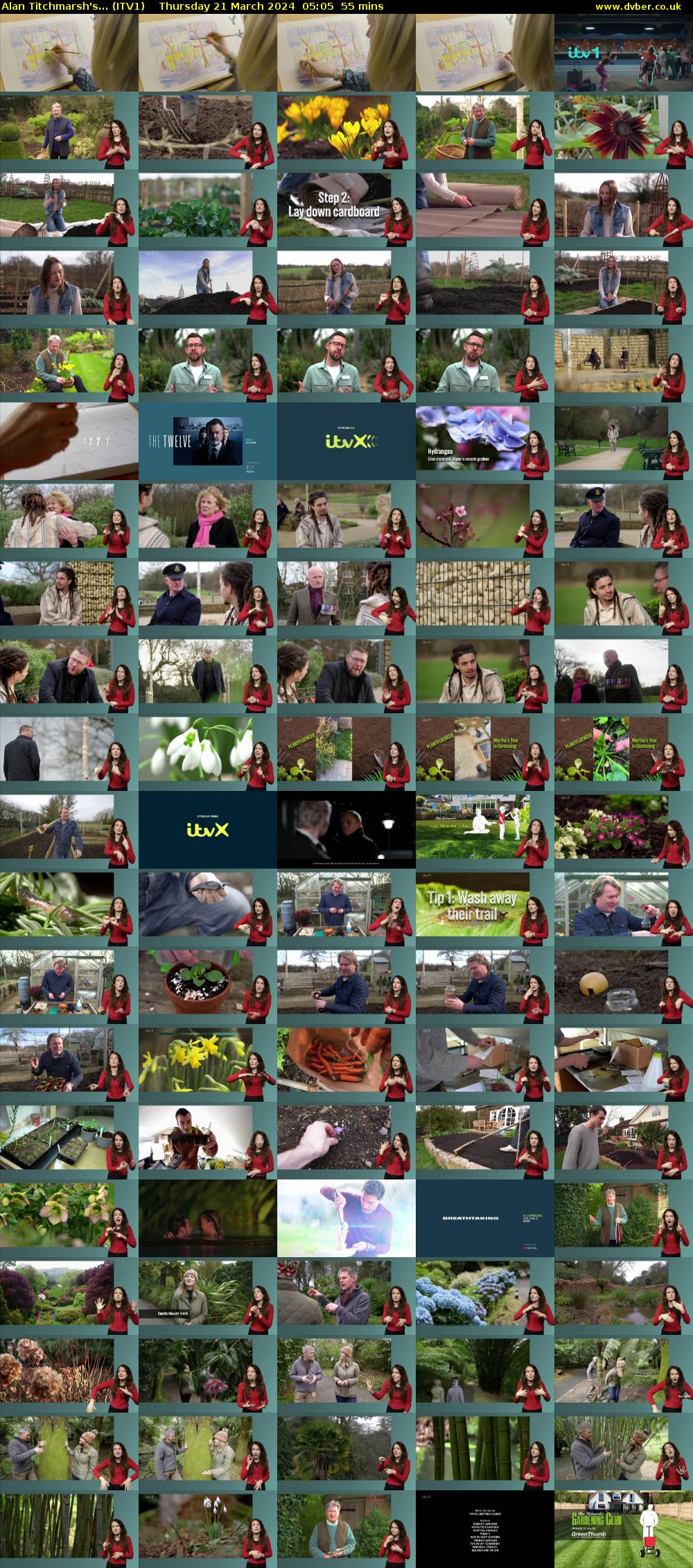 Alan Titchmarsh's... (ITV1) Thursday 21 March 2024 05:05 - 06:00
