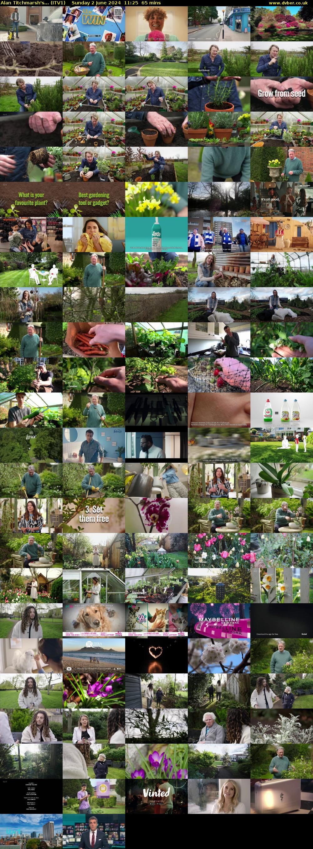 Alan Titchmarsh's... (ITV1) Sunday 2 June 2024 11:25 - 12:30
