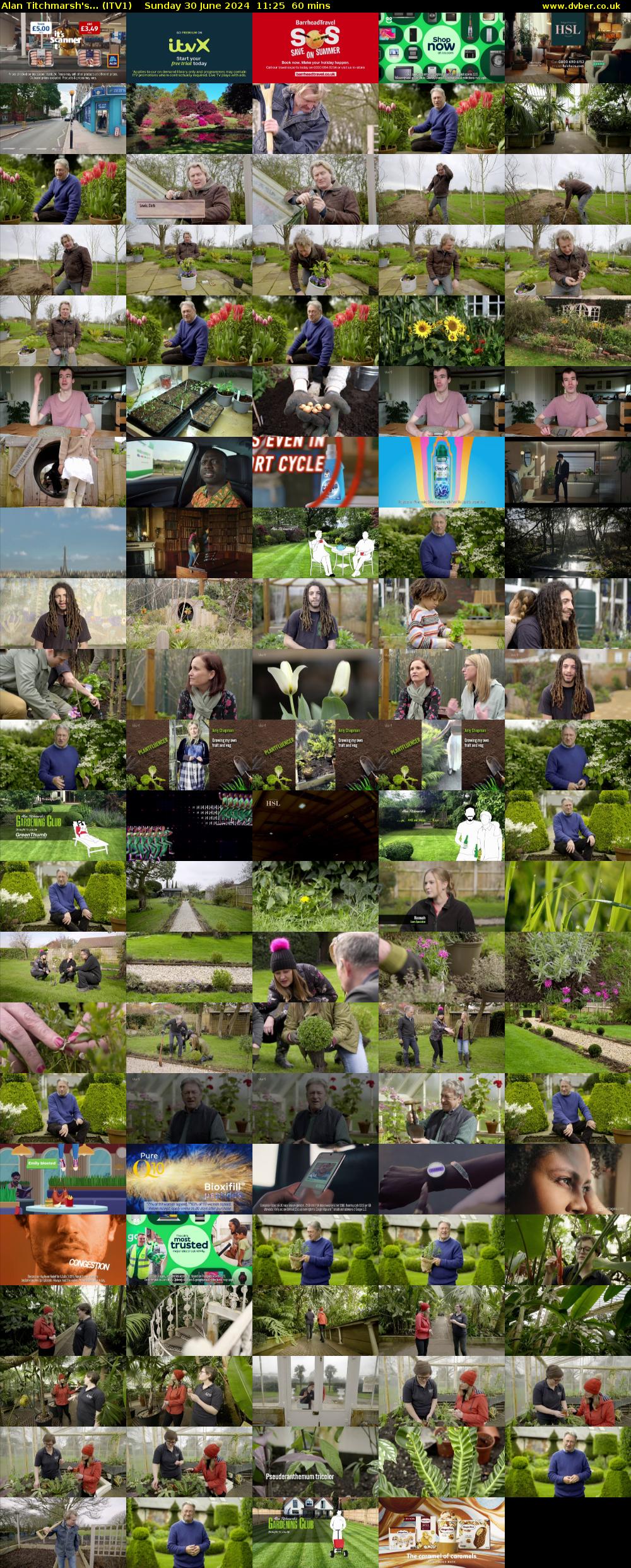 Alan Titchmarsh's... (ITV1) Sunday 30 June 2024 11:25 - 12:25