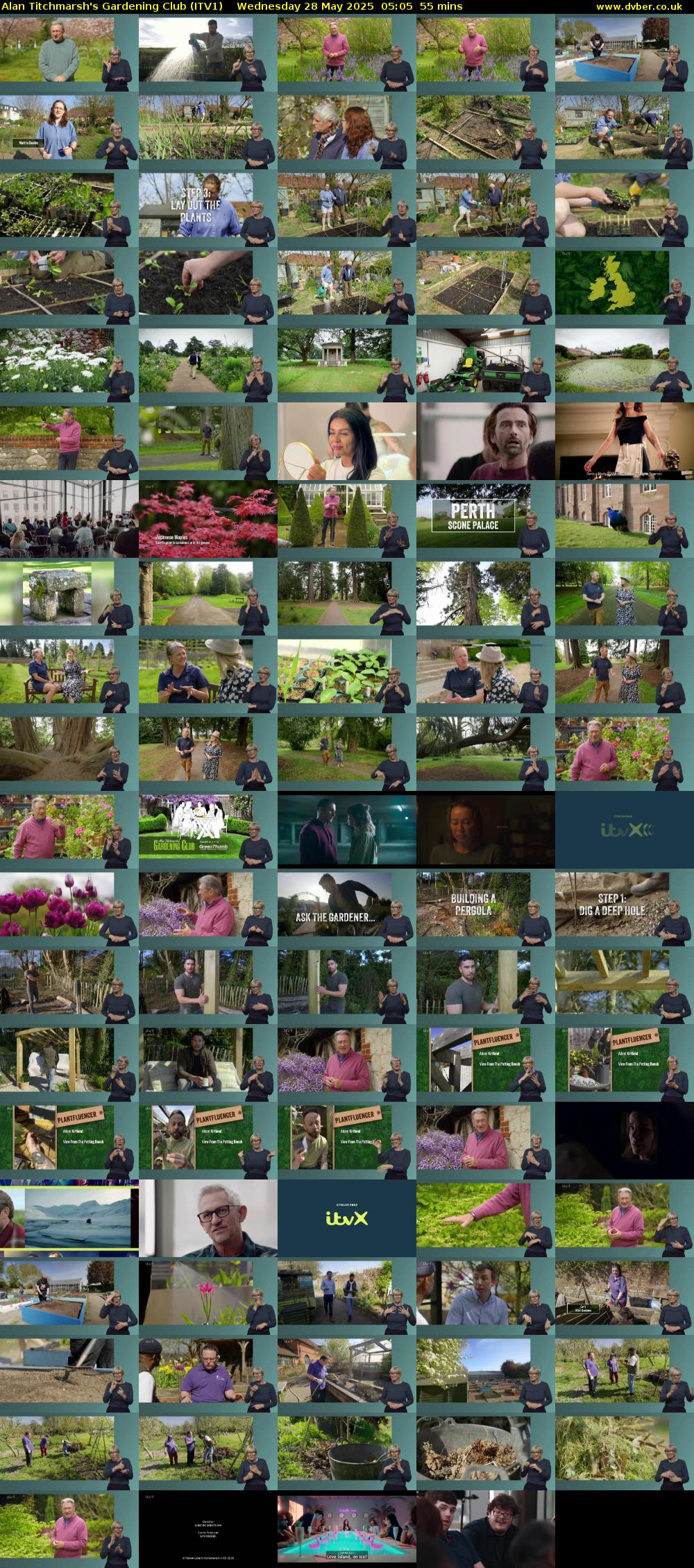 Alan Titchmarsh's Gardening Club (ITV1) Wednesday 28 May 2025 05:05 - 06:00