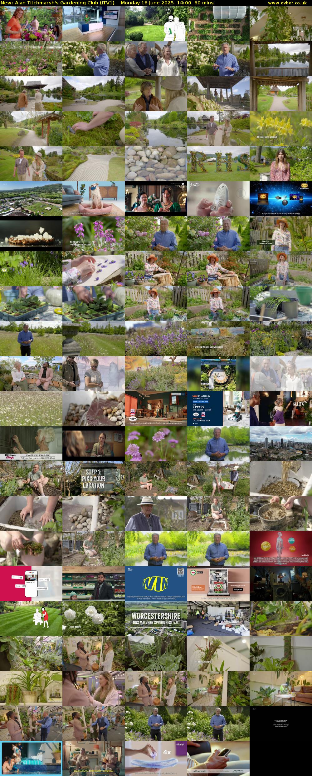 Alan Titchmarsh's Gardening Club (ITV1) Monday 16 June 2025 14:00 - 15:00