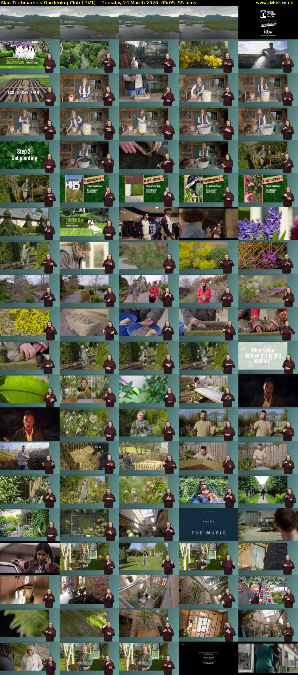 Alan Titchmarsh's Gardening Club (ITV1) Tuesday 24 March 2026 05:05 - 06:00