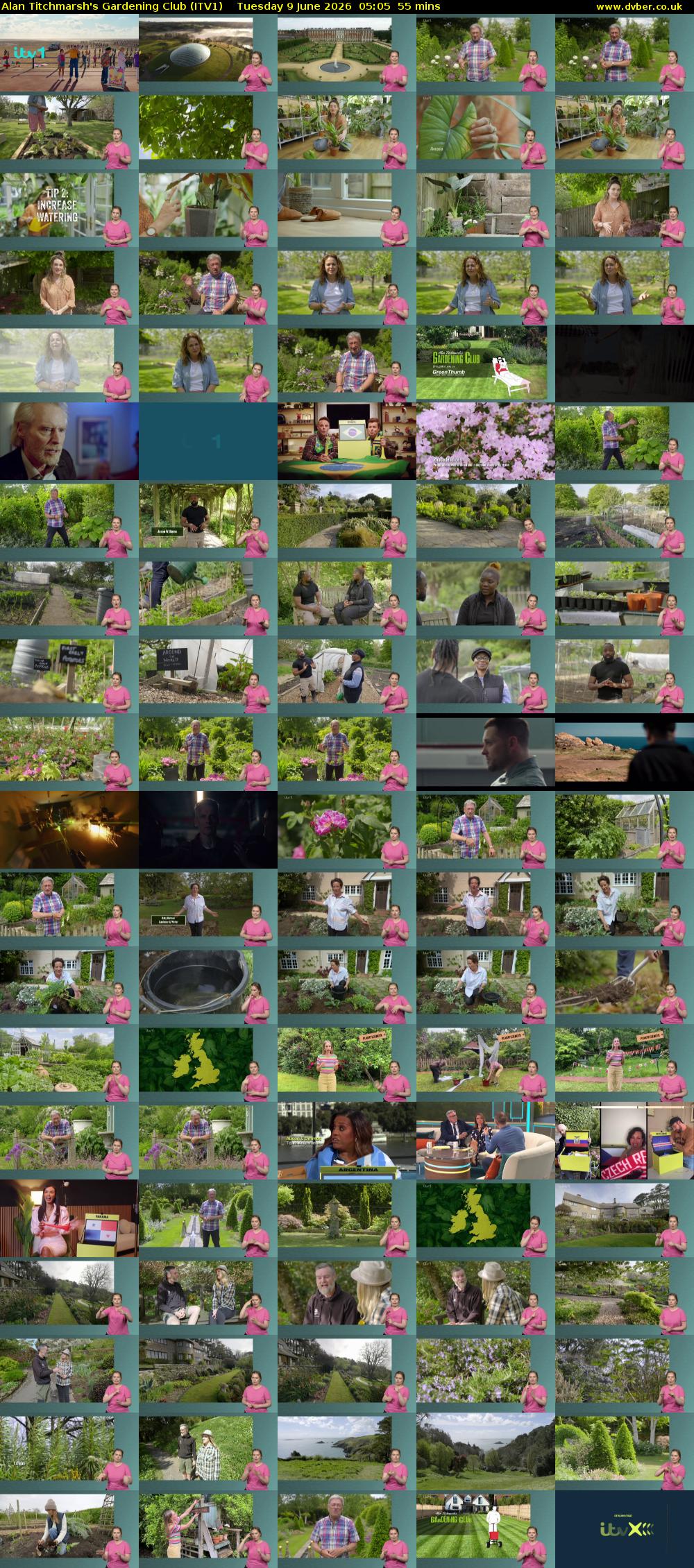 Alan Titchmarsh's Gardening Club (ITV1) Tuesday 9 June 2026 05:05 - 06:00
