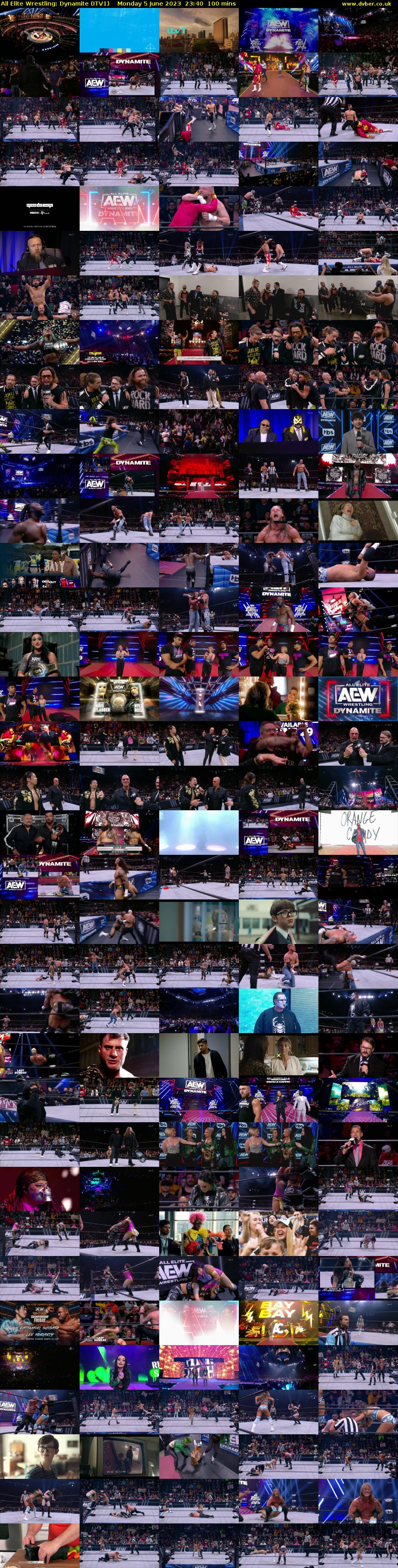 All Elite Wrestling: Dynamite (ITV1) Monday 5 June 2023 23:40 - 01:20