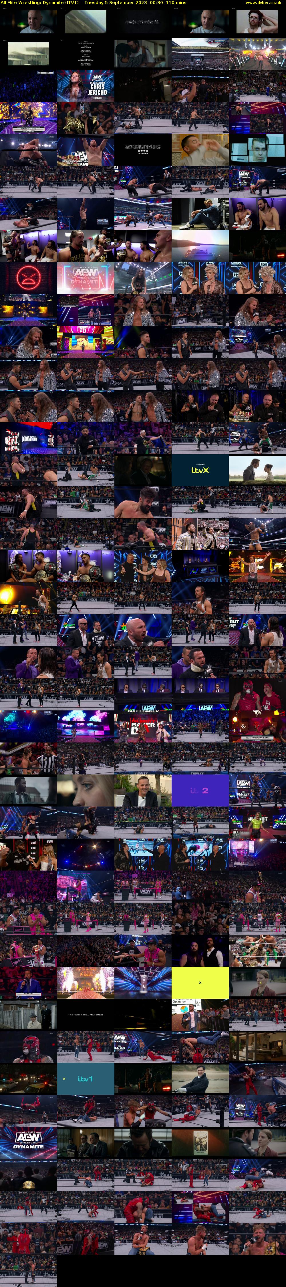 All Elite Wrestling: Dynamite (ITV1) Tuesday 5 September 2023 00:30 - 02:20