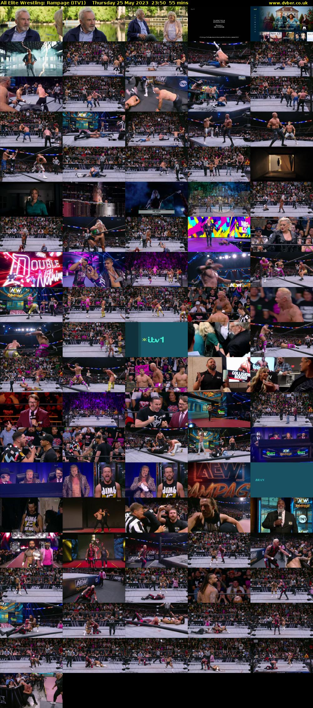 All Elite Wrestling: Rampage (ITV1) Thursday 25 May 2023 23:50 - 00:45