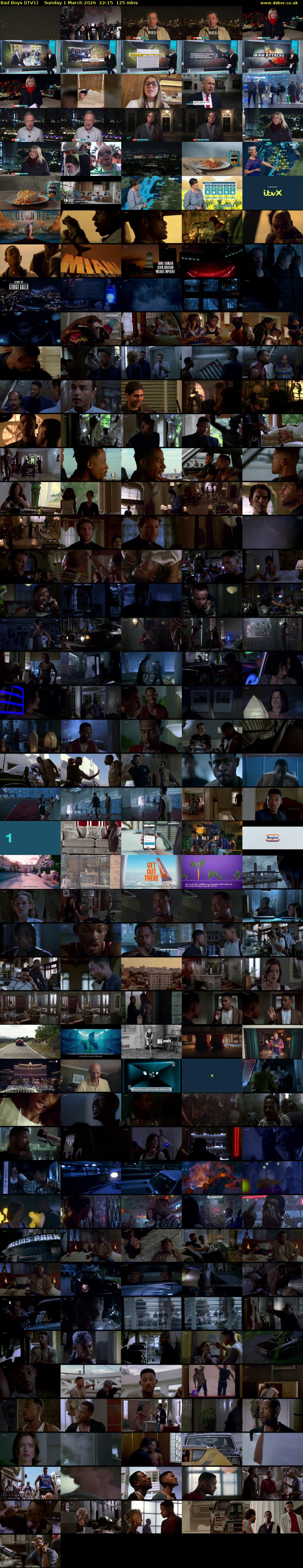 Bad Boys (ITV1) Sunday 1 March 2026 22:15 - 00:20