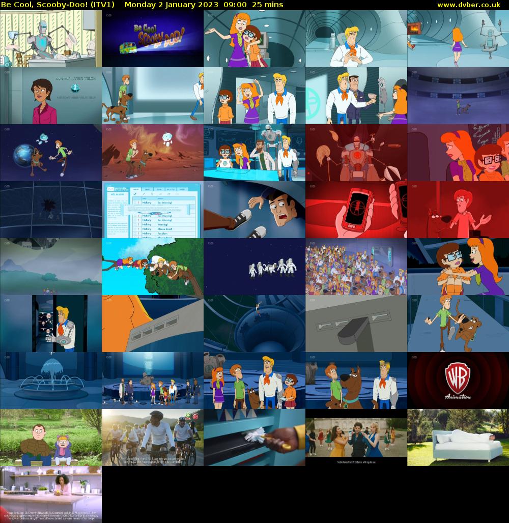Be Cool, Scooby-Doo! (ITV1) Monday 2 January 2023 09:00 - 09:25