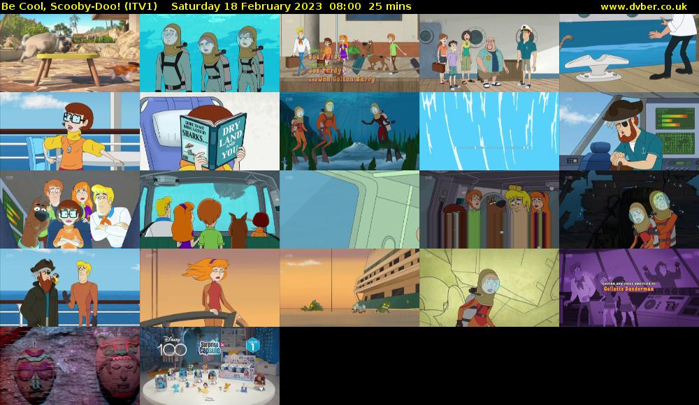 Be Cool, Scooby-Doo! (ITV1) Saturday 18 February 2023 08:00 - 08:25