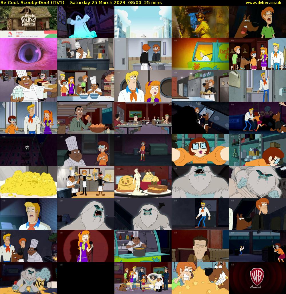 Be Cool, Scooby-Doo! (ITV1) Saturday 25 March 2023 08:00 - 08:25
