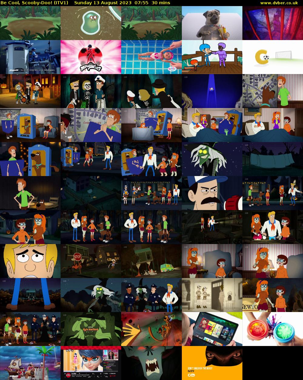 Be Cool, Scooby-Doo! (ITV1) Sunday 13 August 2023 07:55 - 08:25
