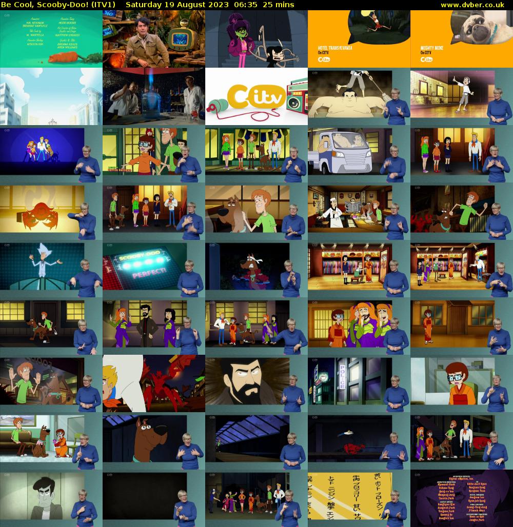 Be Cool, Scooby-Doo! (ITV1) Saturday 19 August 2023 06:35 - 07:00