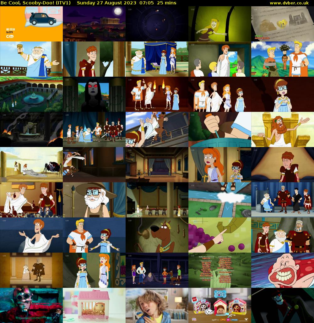 Be Cool, Scooby-Doo! (ITV1) Sunday 27 August 2023 07:05 - 07:30