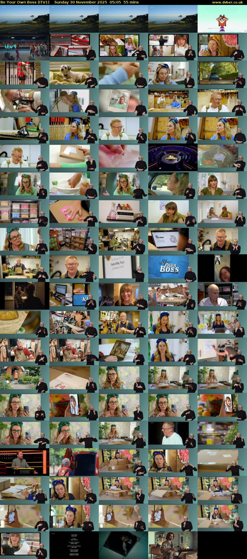 Be Your Own Boss (ITV1) Sunday 30 November 2025 05:05 - 06:00