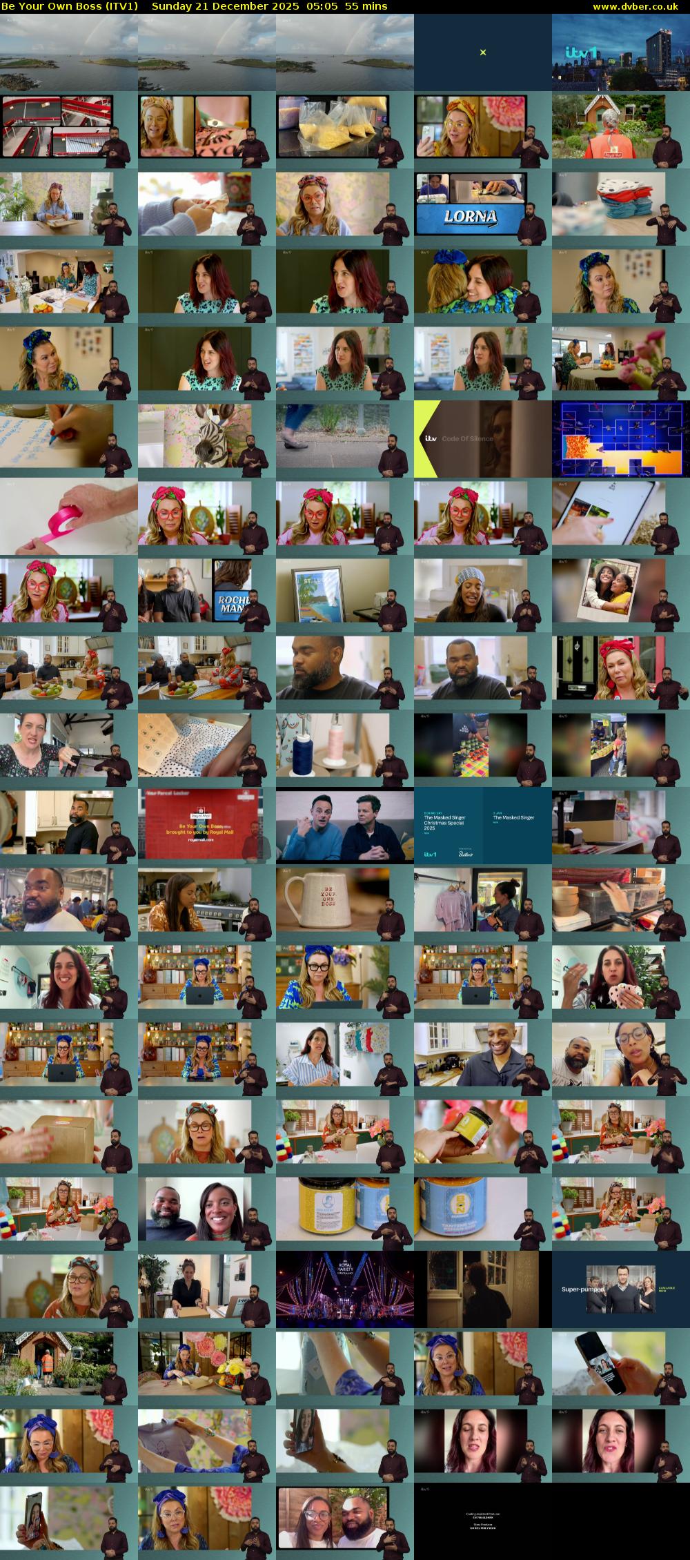 Be Your Own Boss (ITV1) Sunday 21 December 2025 05:05 - 06:00