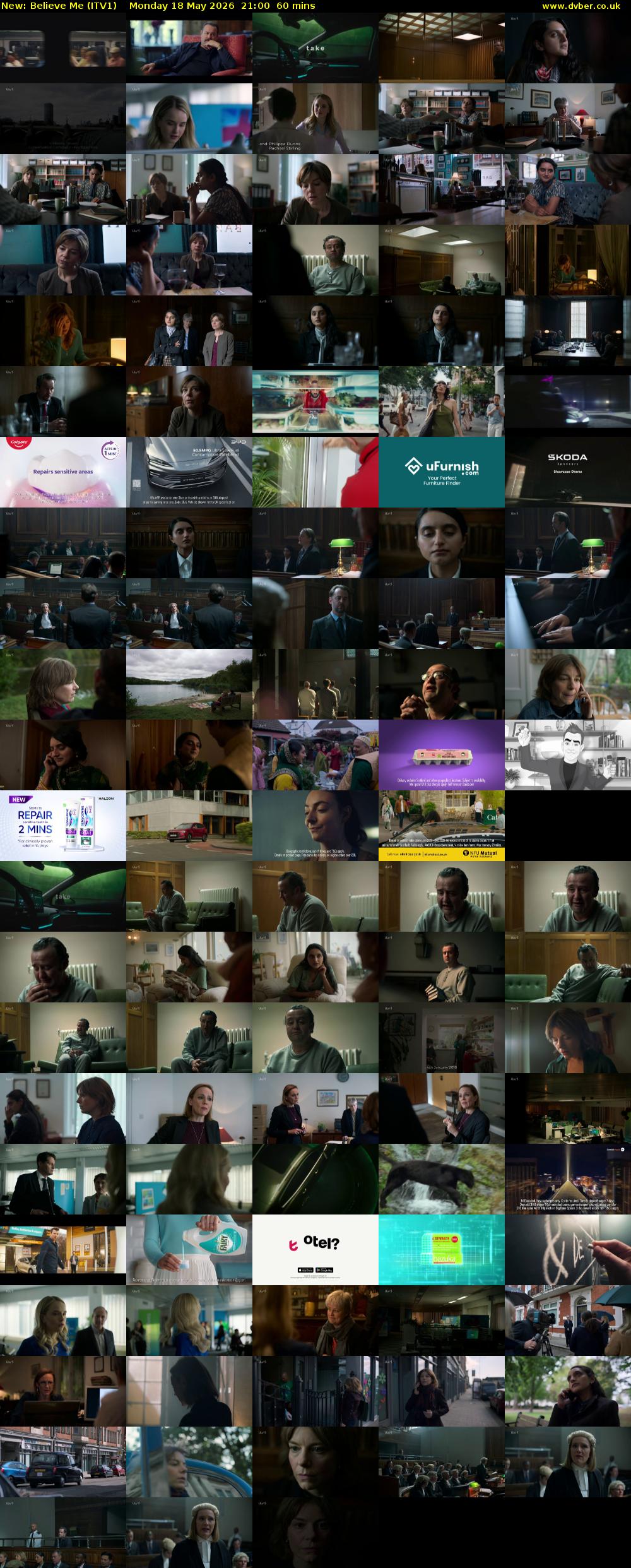 Believe Me (ITV1) Monday 18 May 2026 21:00 - 22:00