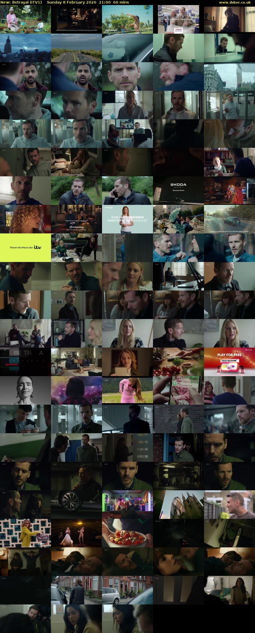 Betrayal (ITV1) Sunday 8 February 2026 21:00 - 22:00