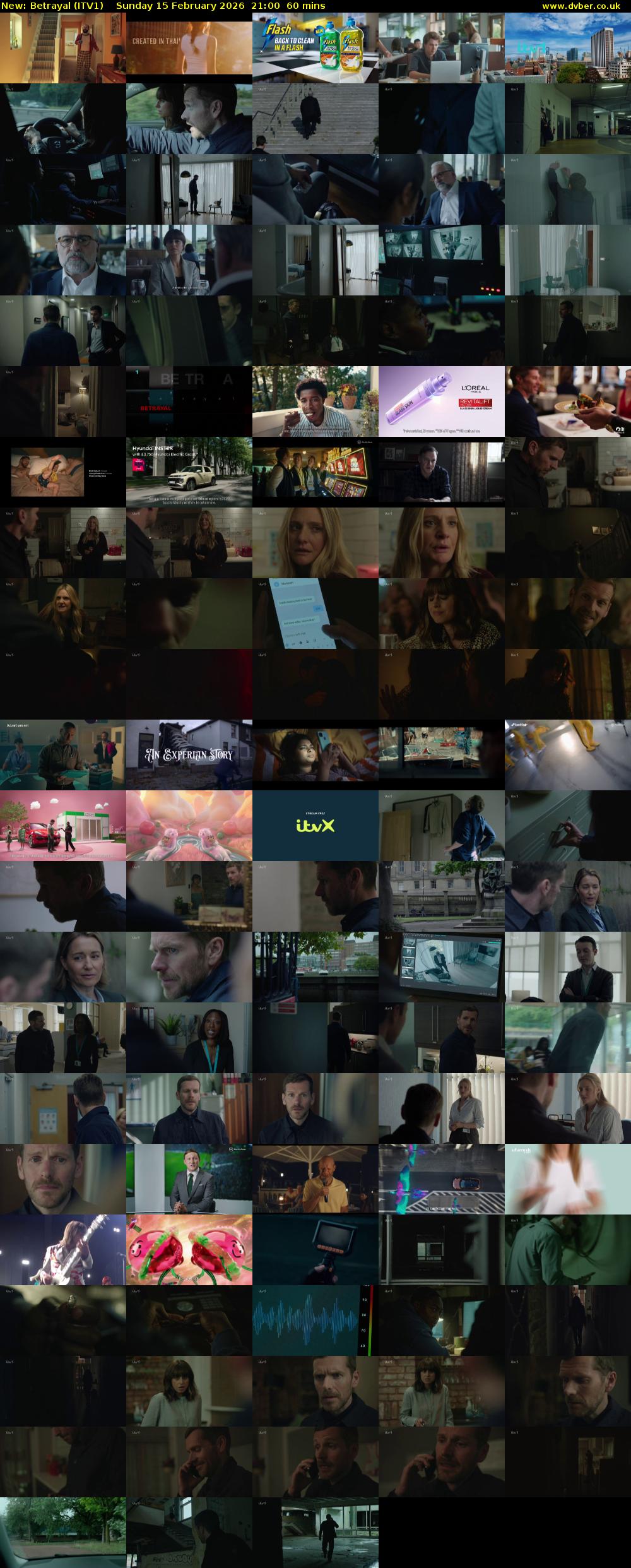 Betrayal (ITV1) Sunday 15 February 2026 21:00 - 22:00