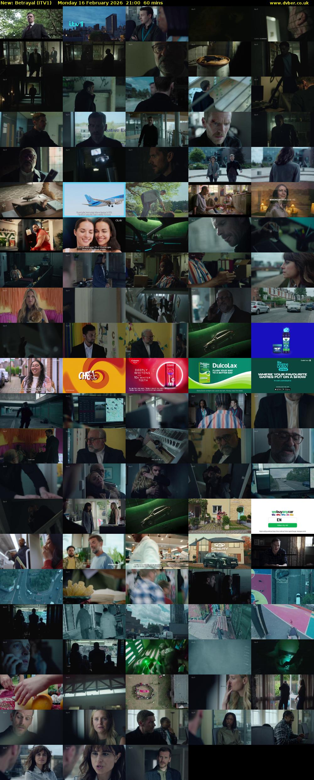 Betrayal (ITV1) Monday 16 February 2026 21:00 - 22:00