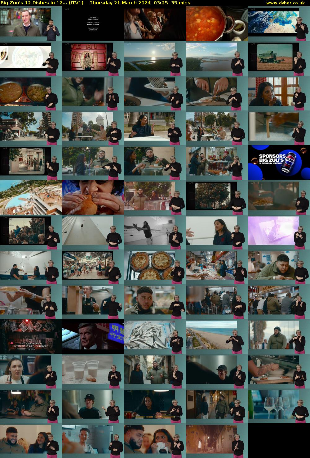 Big Zuu's 12 Dishes in 12... (ITV1) Thursday 21 March 2024 03:25 - 04:00