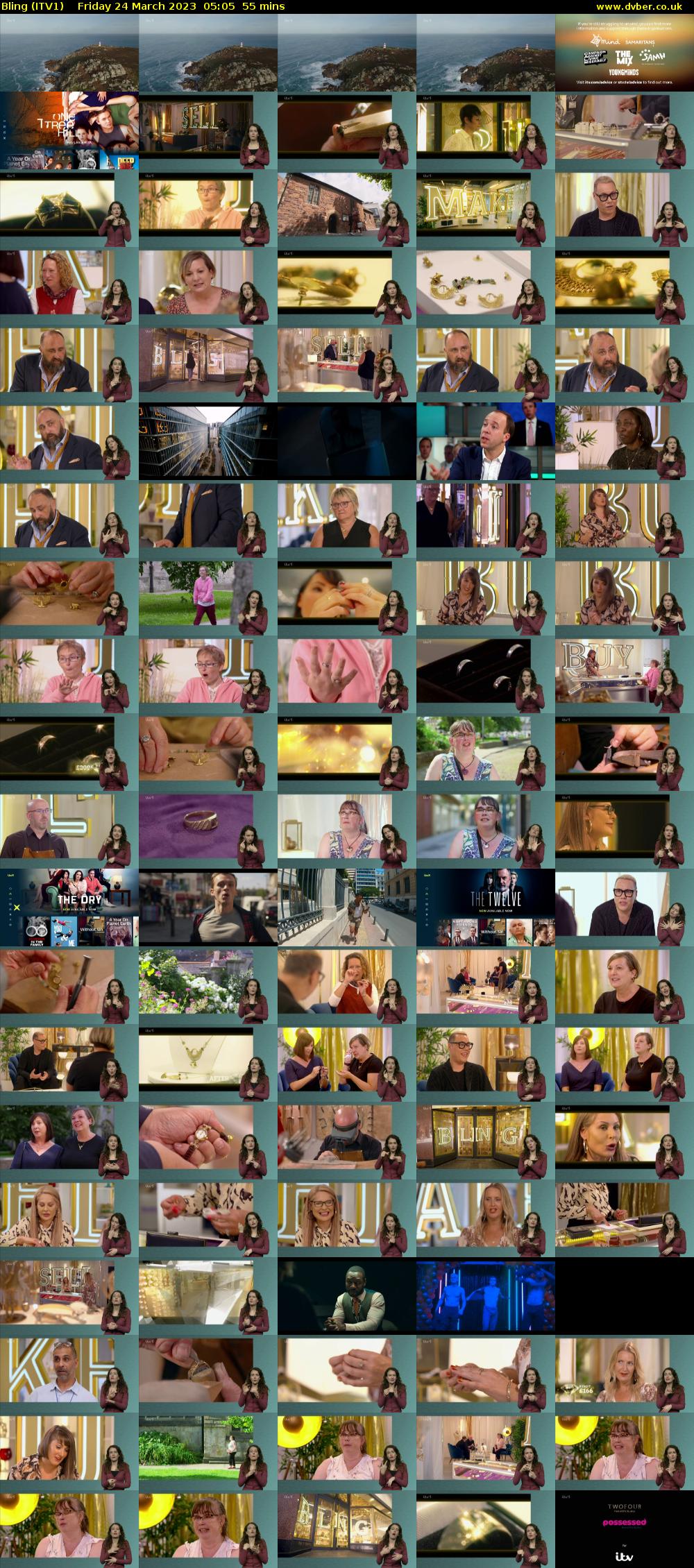 Bling (ITV1) Friday 24 March 2023 05:05 - 06:00