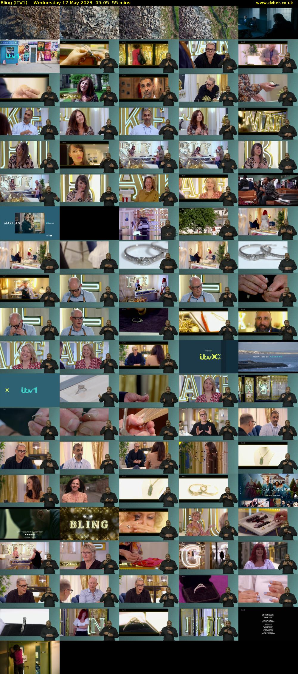 Bling (ITV1) Wednesday 17 May 2023 05:05 - 06:00