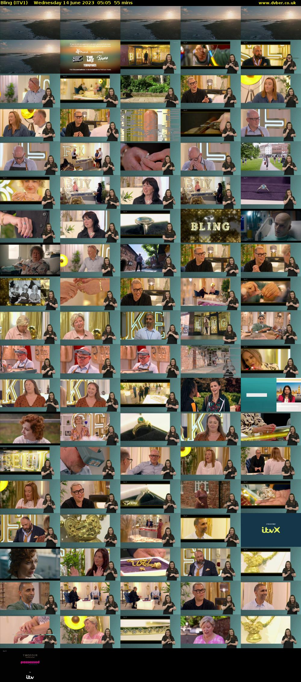 Bling (ITV1) Wednesday 14 June 2023 05:05 - 06:00