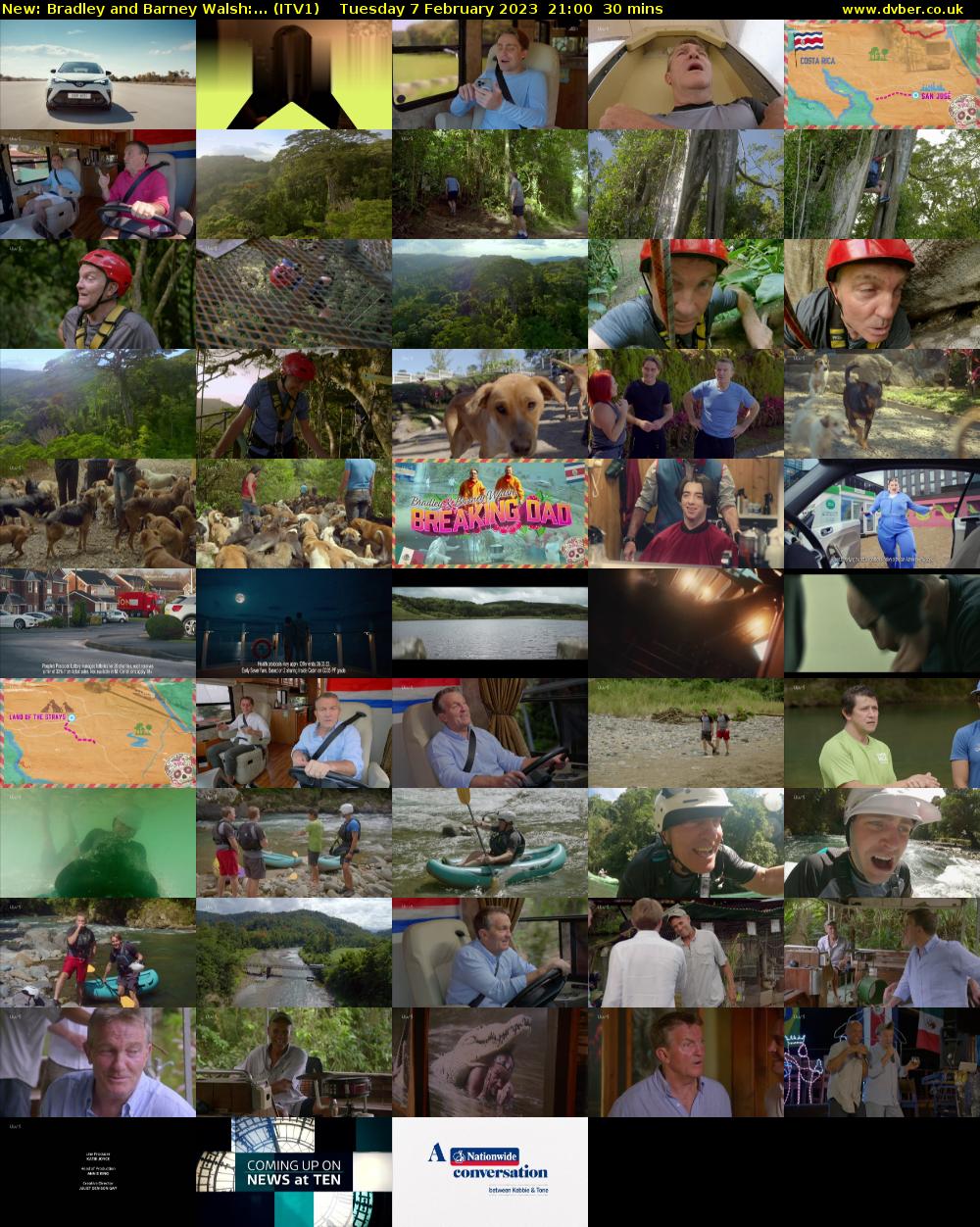 Bradley and Barney Walsh:... (ITV1) Tuesday 7 February 2023 21:00 - 21:30