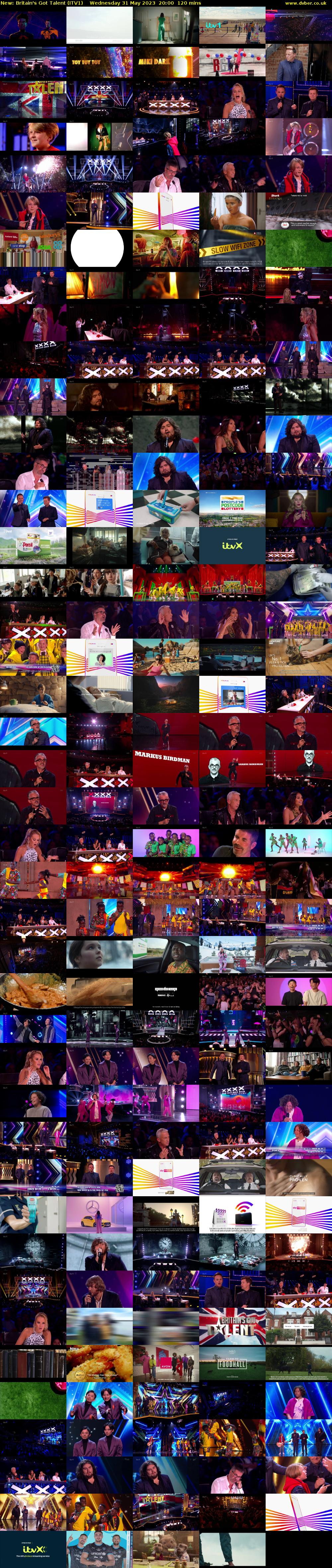 Britain's Got Talent (ITV1) Wednesday 31 May 2023 20:00 - 22:00