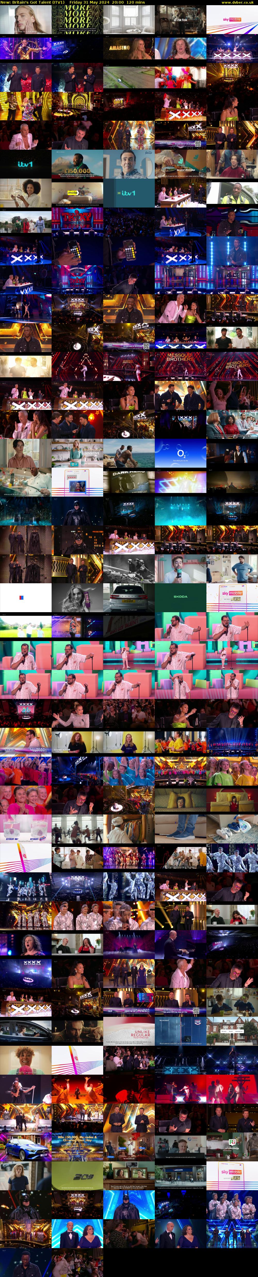 Britain's Got Talent (ITV1) Friday 31 May 2024 20:00 - 22:00