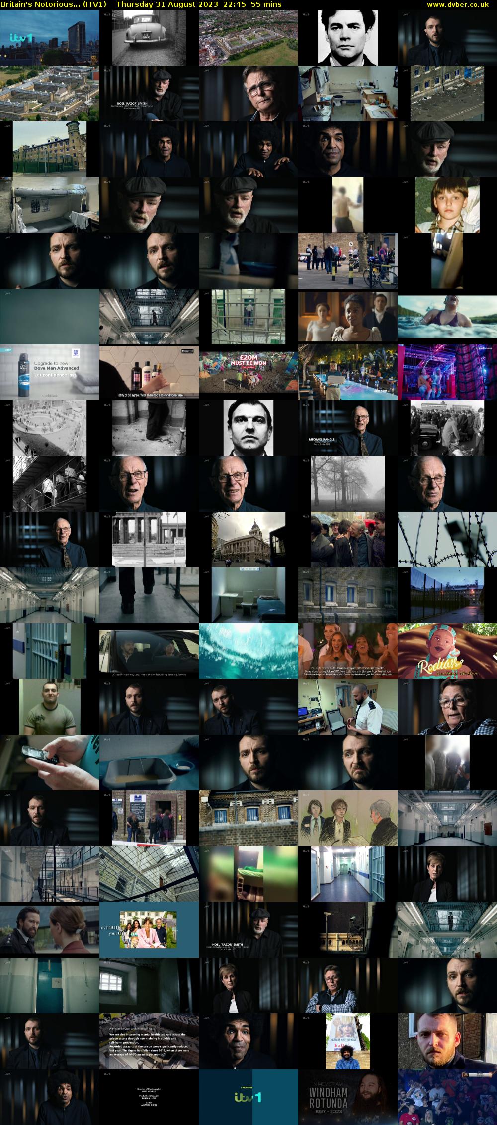 Britain's Notorious... (ITV1) Thursday 31 August 2023 22:45 - 23:40