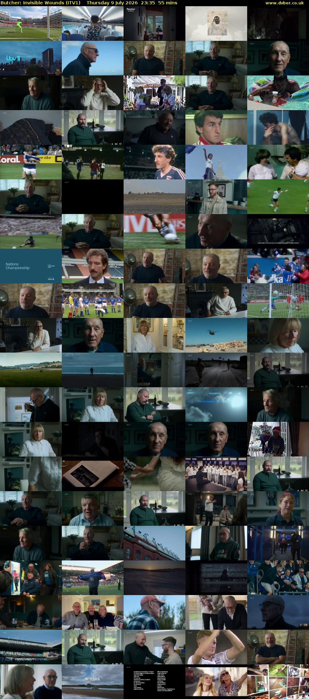 Butcher: Invisible Wounds (ITV1) Thursday 9 July 2026 23:35 - 00:30