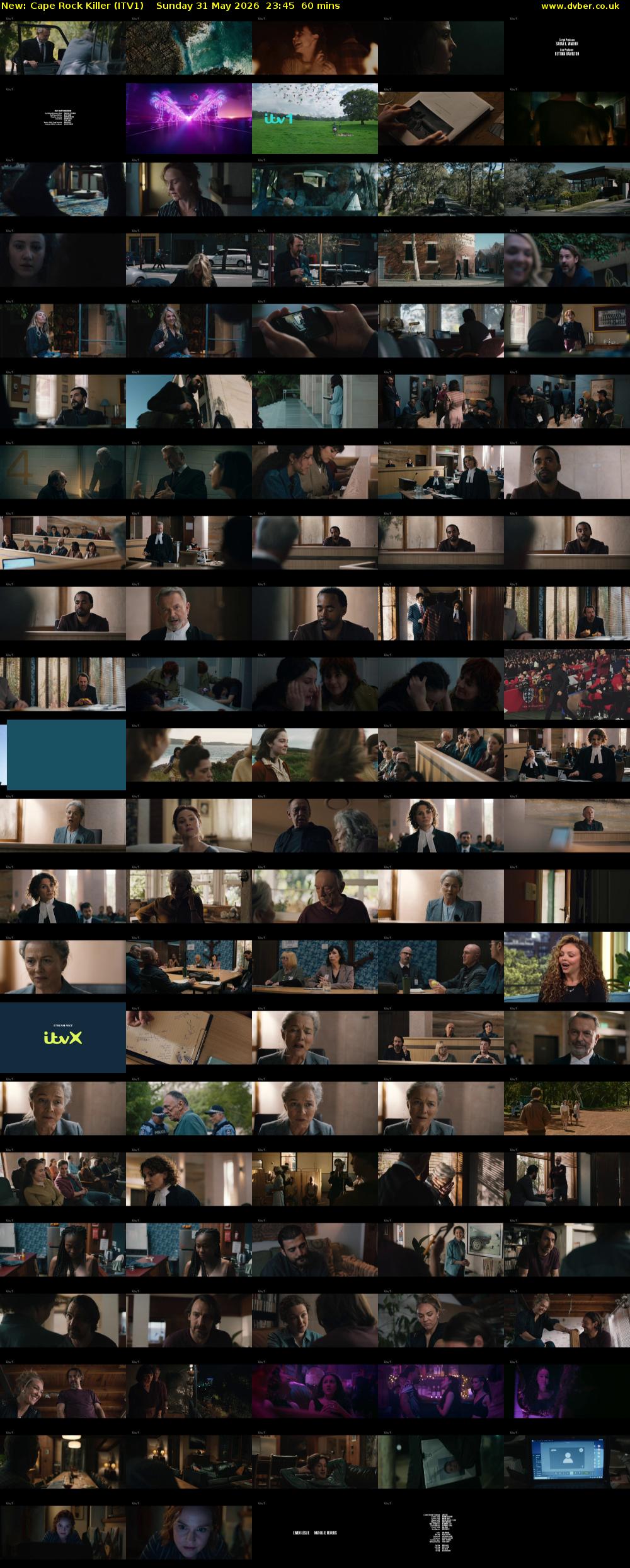 Cape Rock Killer (ITV1) Sunday 31 May 2026 23:45 - 00:45