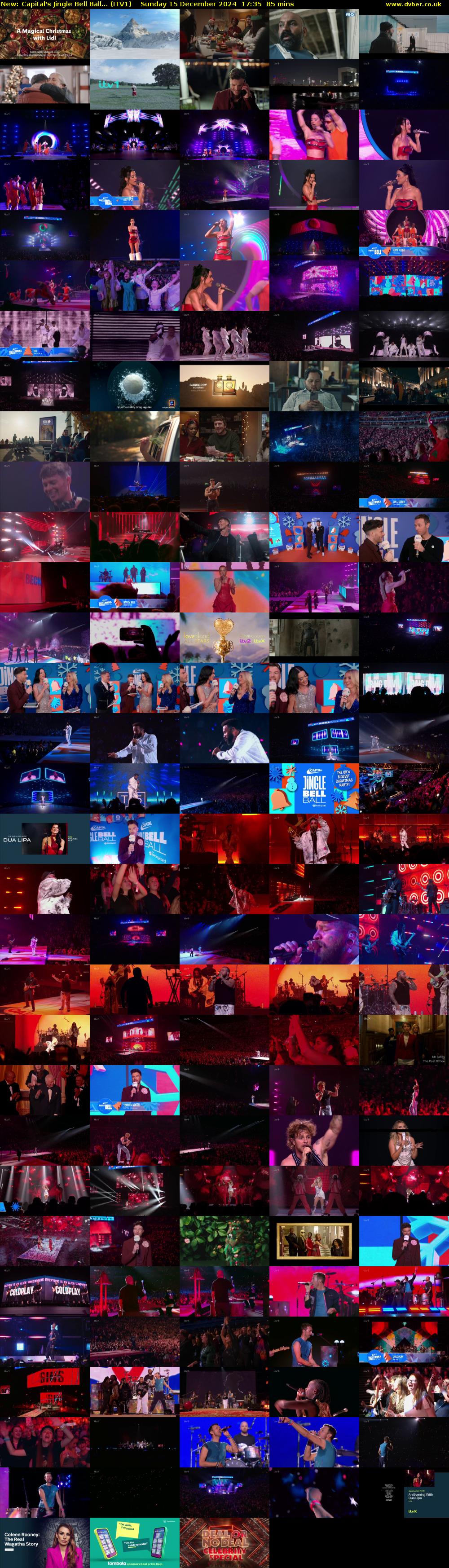 Capital's Jingle Bell Ball... (ITV1) Sunday 15 December 2024 17:35 - 19:00
